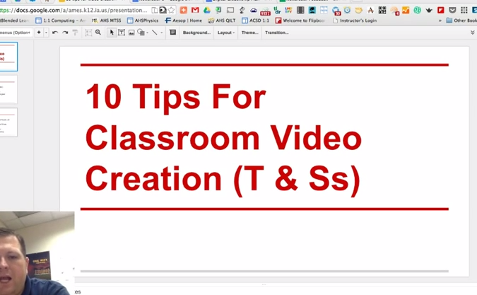 10 Tips For Creating Class Videos (Teachers and Students) | Donovanscience